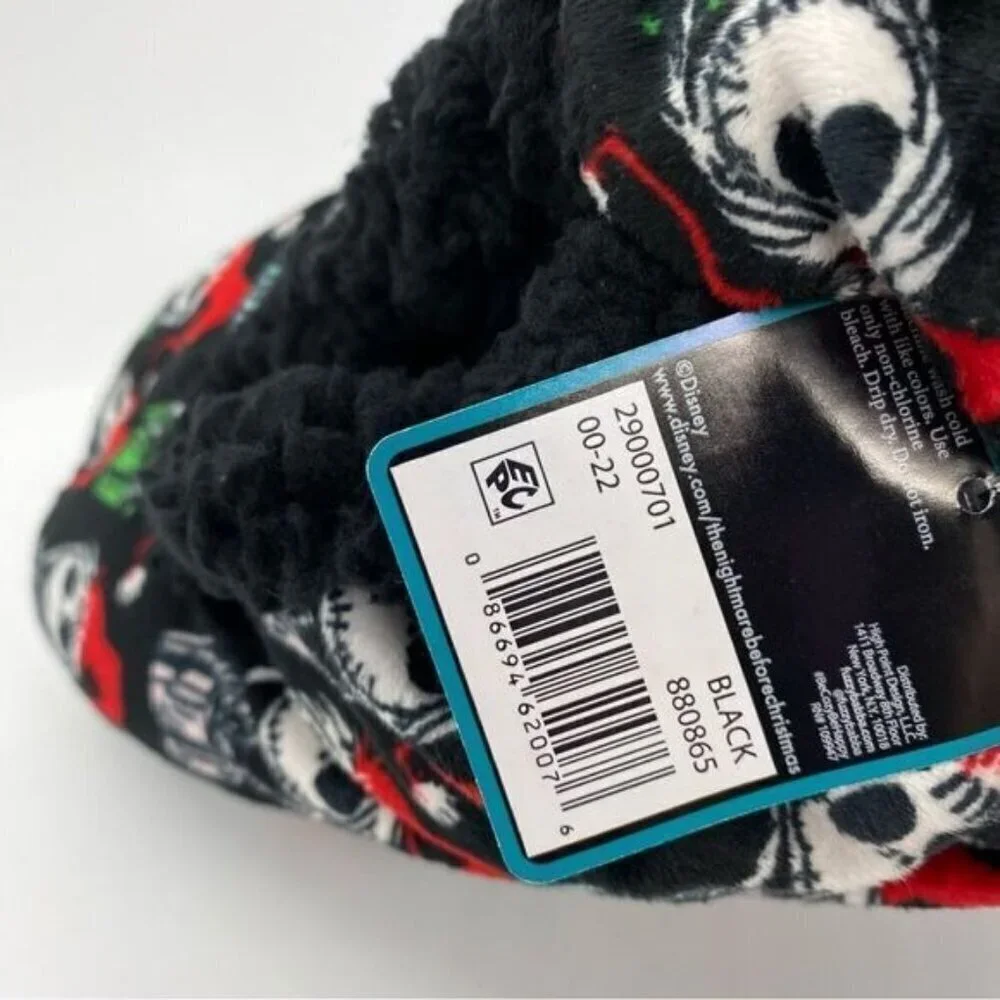 Disney Nightmare Before Christmas Women's Slipper Socks New Giftable